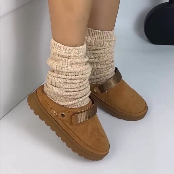 Cozy Tan Slip-On Shoes - Picture 3 of 5